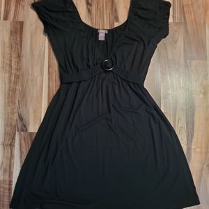 Casual Black Dress